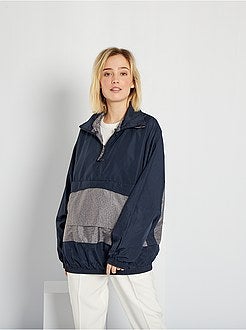 Corta-vento unissexo com zero emissões - Kiabi