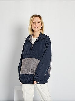 Corta-vento unissexo com zero emissões - Kiabi