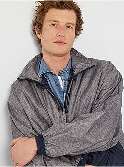 Corta-vento unissexo com zero emissões - Kiabi