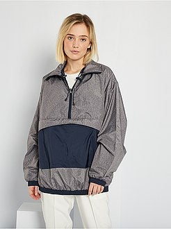 Corta-vento unissexo com zero emissões - Kiabi