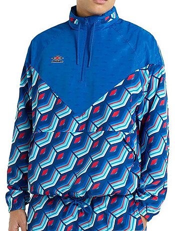 Cortavento Umbro Azul para Homem com Painéis