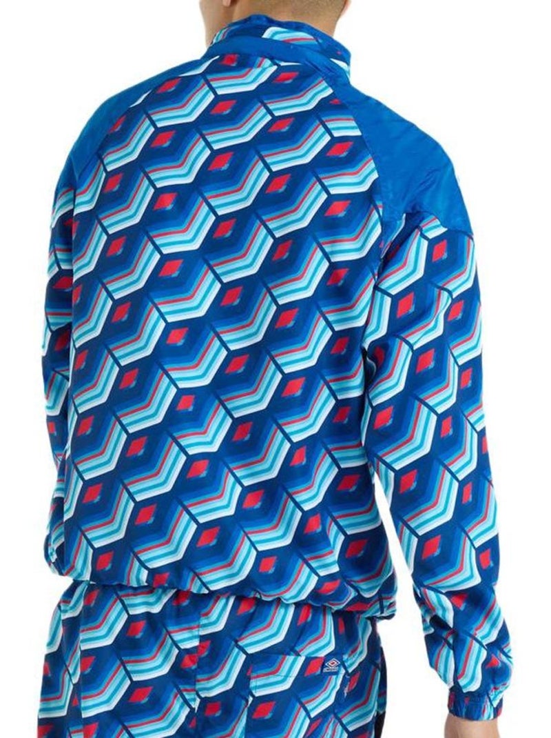 Cortavento Umbro Azul para Homem com Painéis Azul - Kiabi