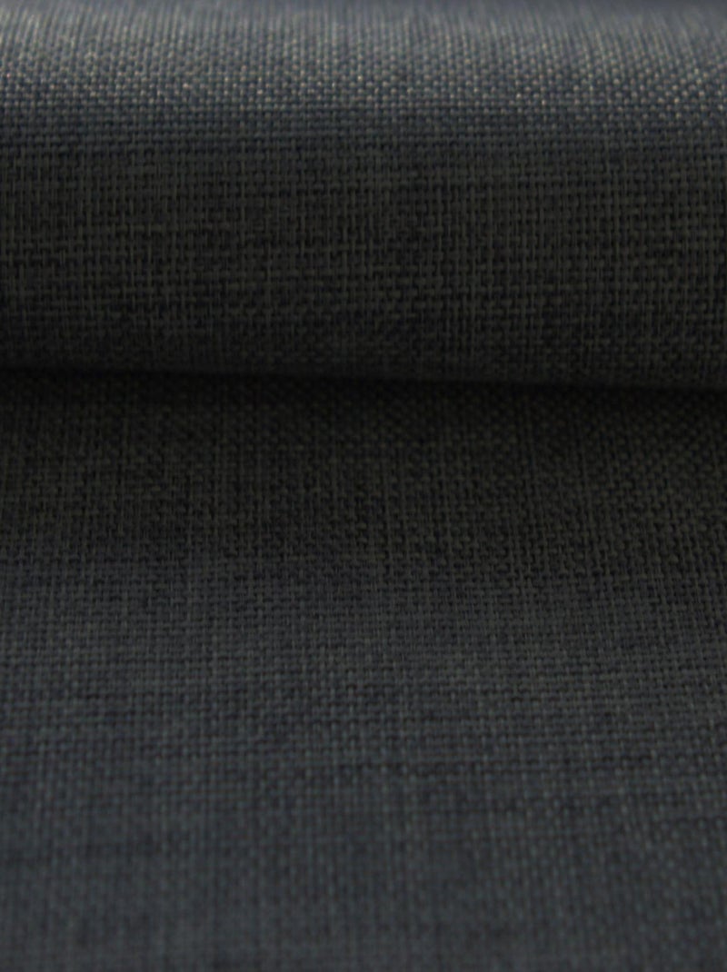 Cortina 100% blackout com efeito mosqueado Cinza antracite - Kiabi