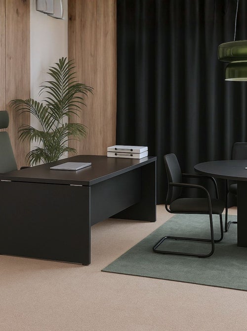 Cortina 100% blackout m1 retardante de chamas preto - Kiabi