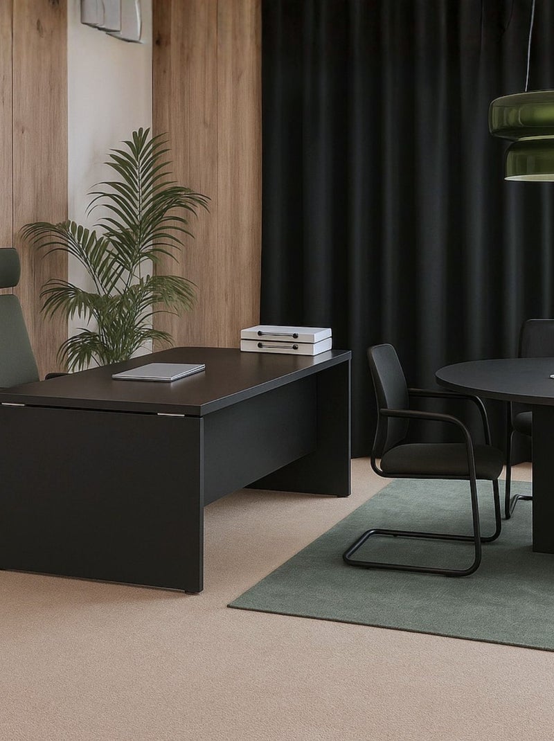 Cortina 100% blackout m1 retardante de chamas preto Preto - Kiabi