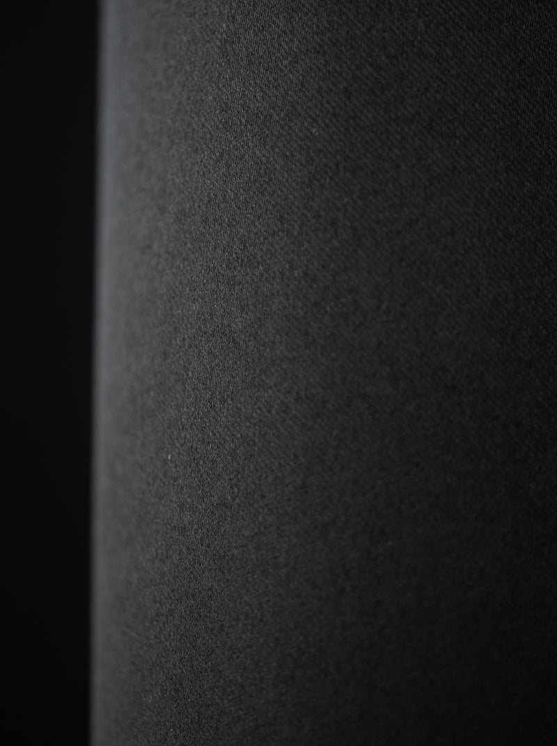 Cortina 100% blackout m1 retardante de chamas preto Preto - Kiabi