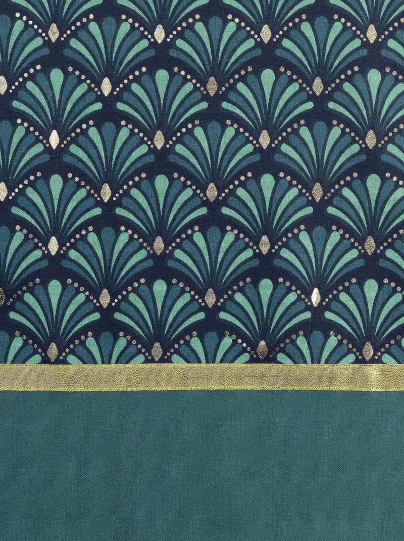 Cortina art deco Azul - Kiabi