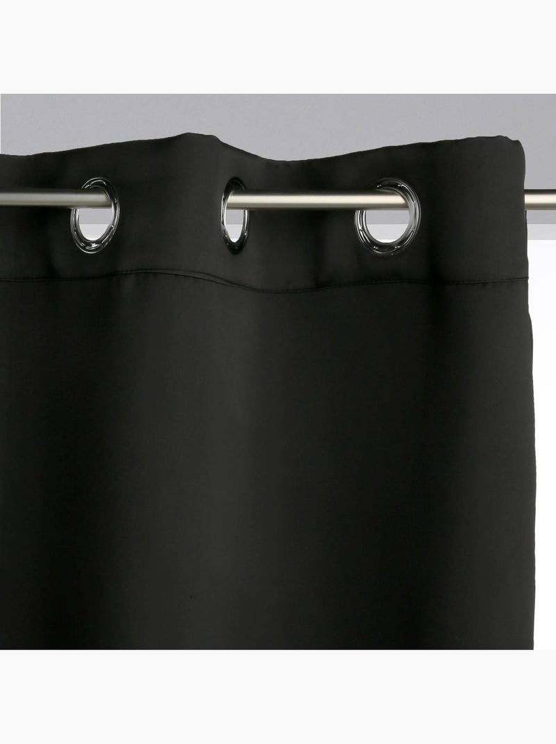 Cortina blackout chique e simples Preto - Kiabi