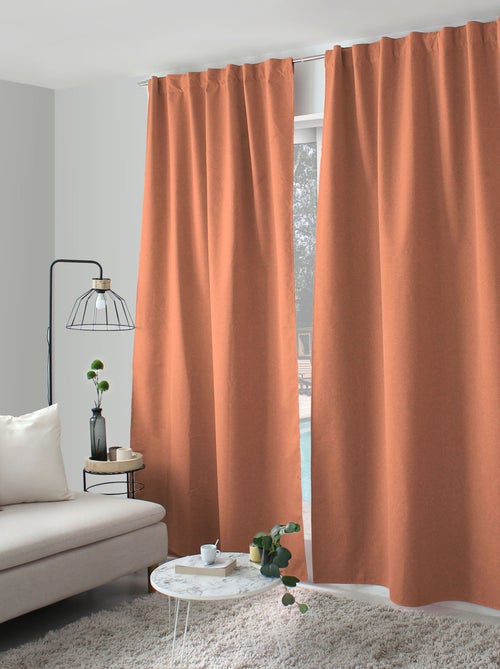 Cortina blackout com efeito cambraia - Kiabi