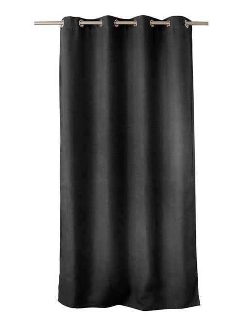 Cortina blackout lisa e com rosca - Kiabi
