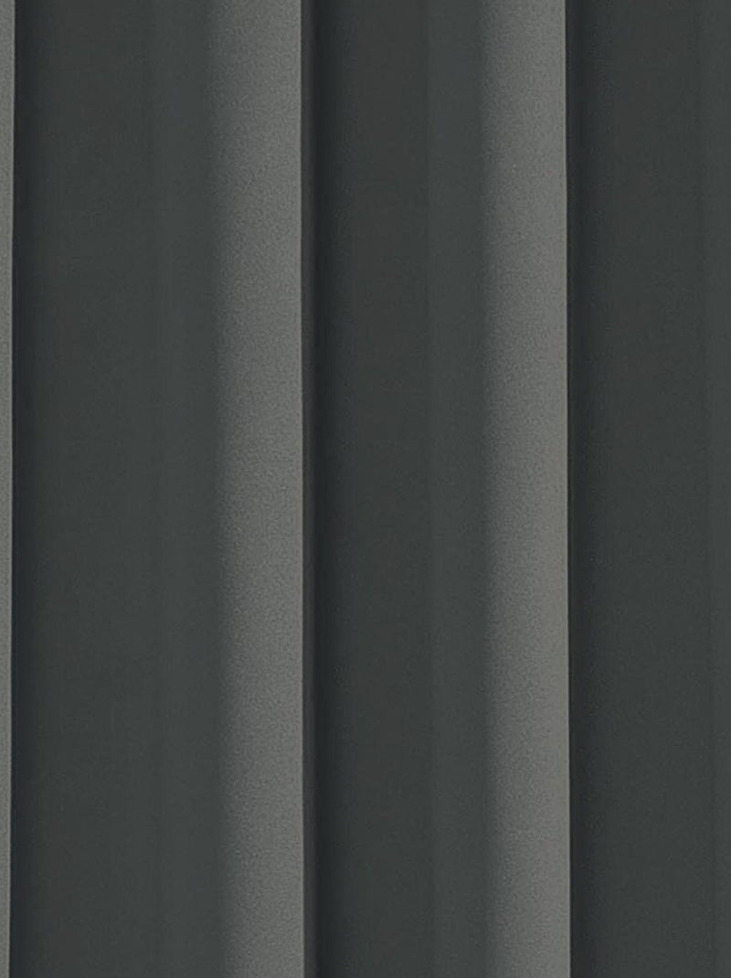 Cortina blackout para quarto e sala de estar Cinza antracite - Kiabi