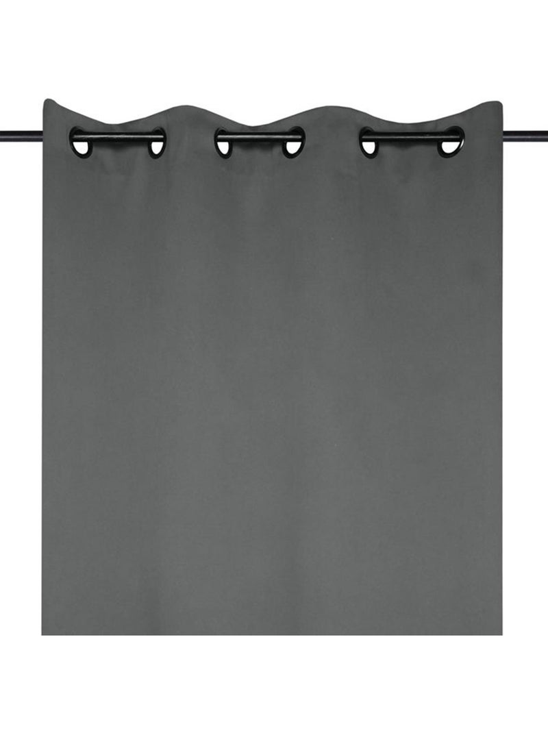 Cortina blackout simples 210gr/m2 Cinza antracite - Kiabi