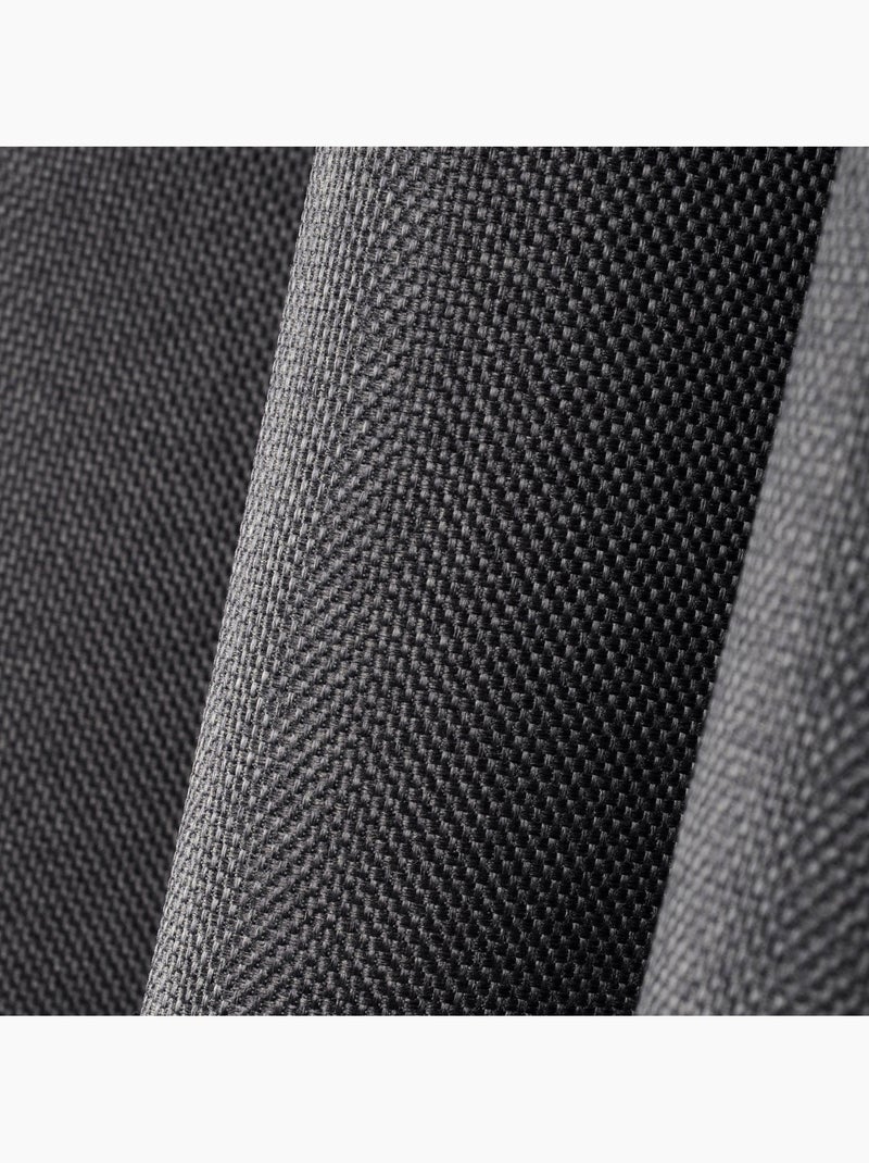 Cortina blackout simples Cinza antracite - Kiabi