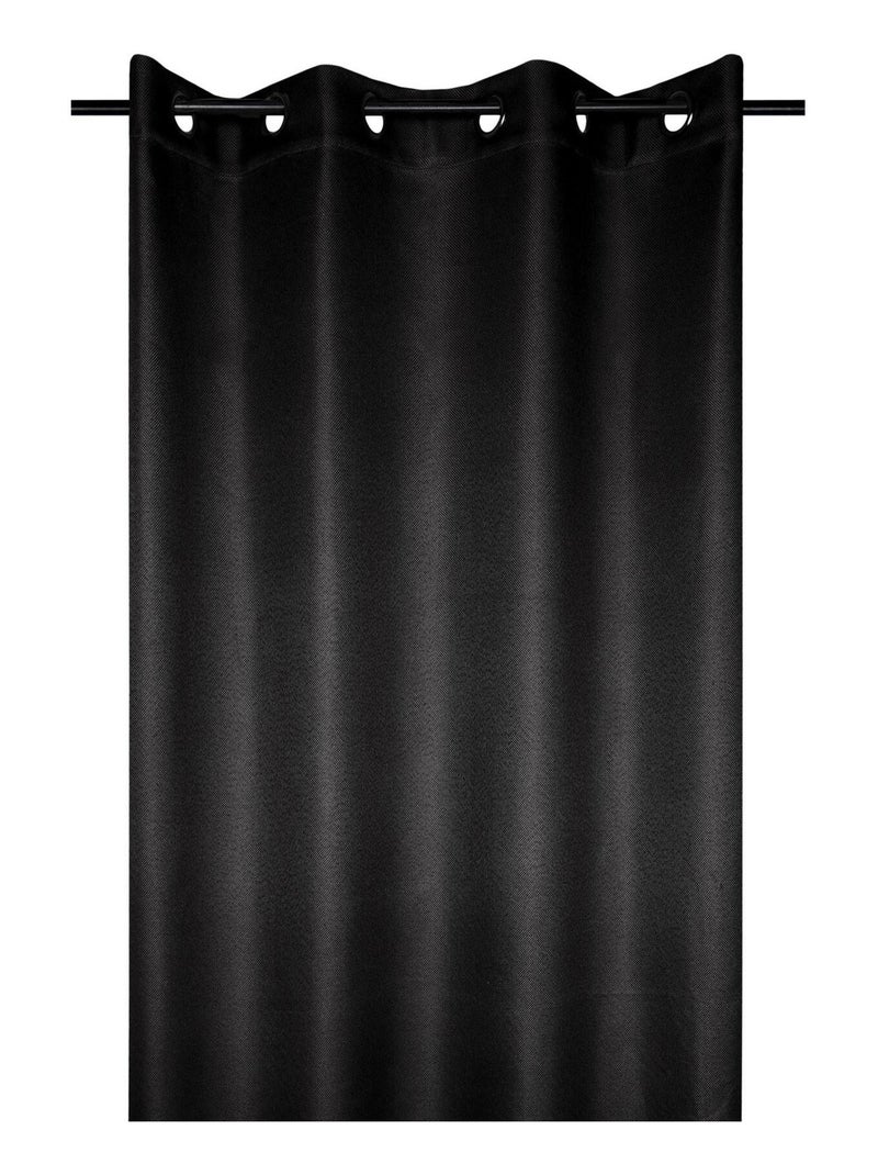 Cortina blackout simples Preto - Kiabi