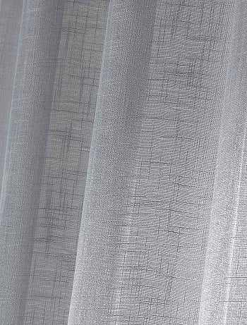 Cortina com efeito linho - Kiabi