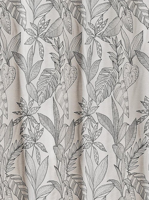 Cortina com folhas estilizadas - Kiabi Cortina com folhas estilizadas - Kiabi