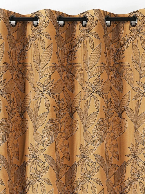 Cortina com folhas estilizadas - Kiabi Cortina com folhas estilizadas - Kiabi