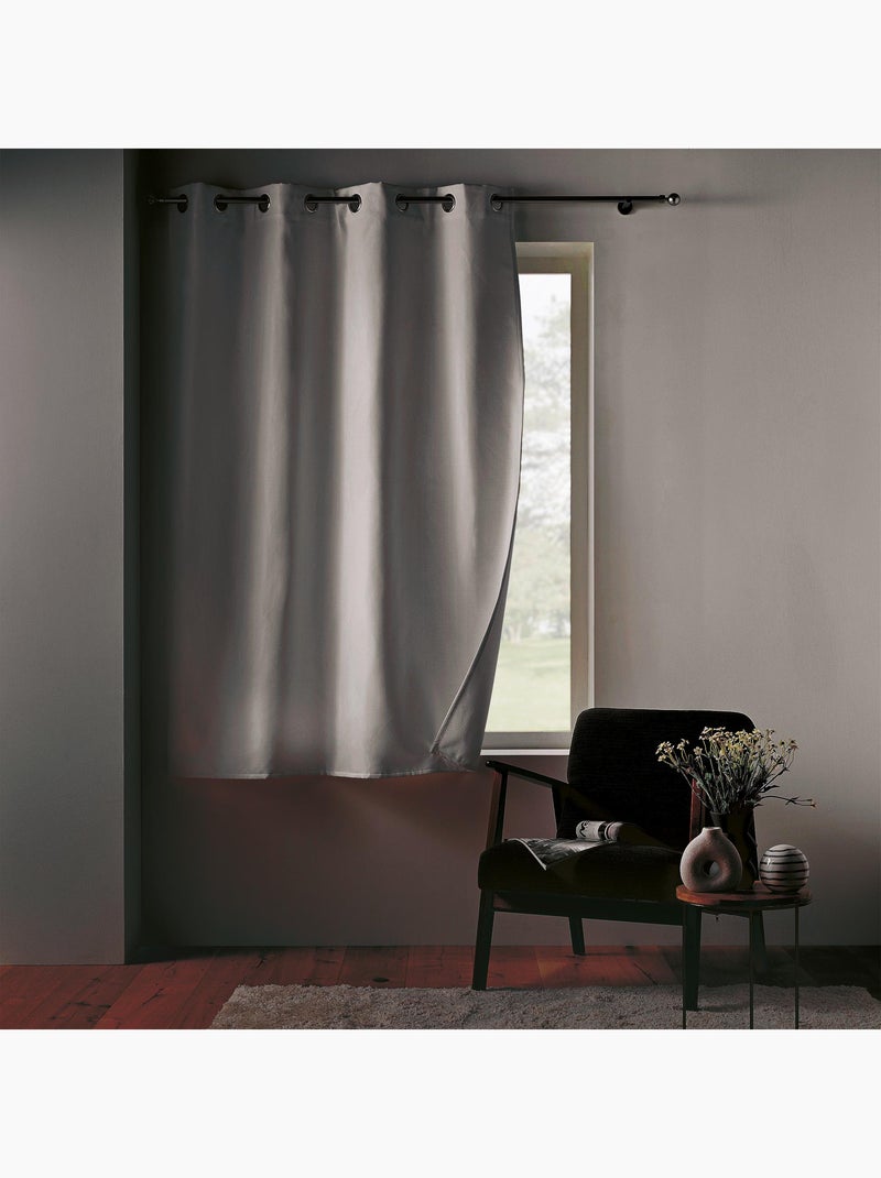 Cortina curta com isolamento térmico Branco - Kiabi