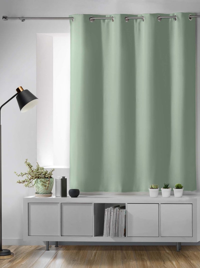 Cortina curta para radiadores com 90% de escurecimento Verde oliva - Kiabi