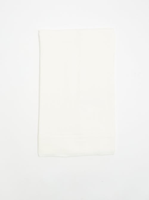 Cortina de algodão texturizada - 140 x 240 cm - Kiabi