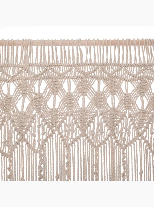 Cortina de arame em macramé - Kiabi