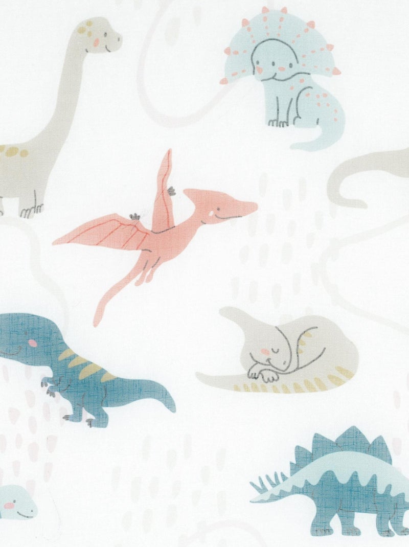 Cortina de dinossauro para crianças Branco - Kiabi