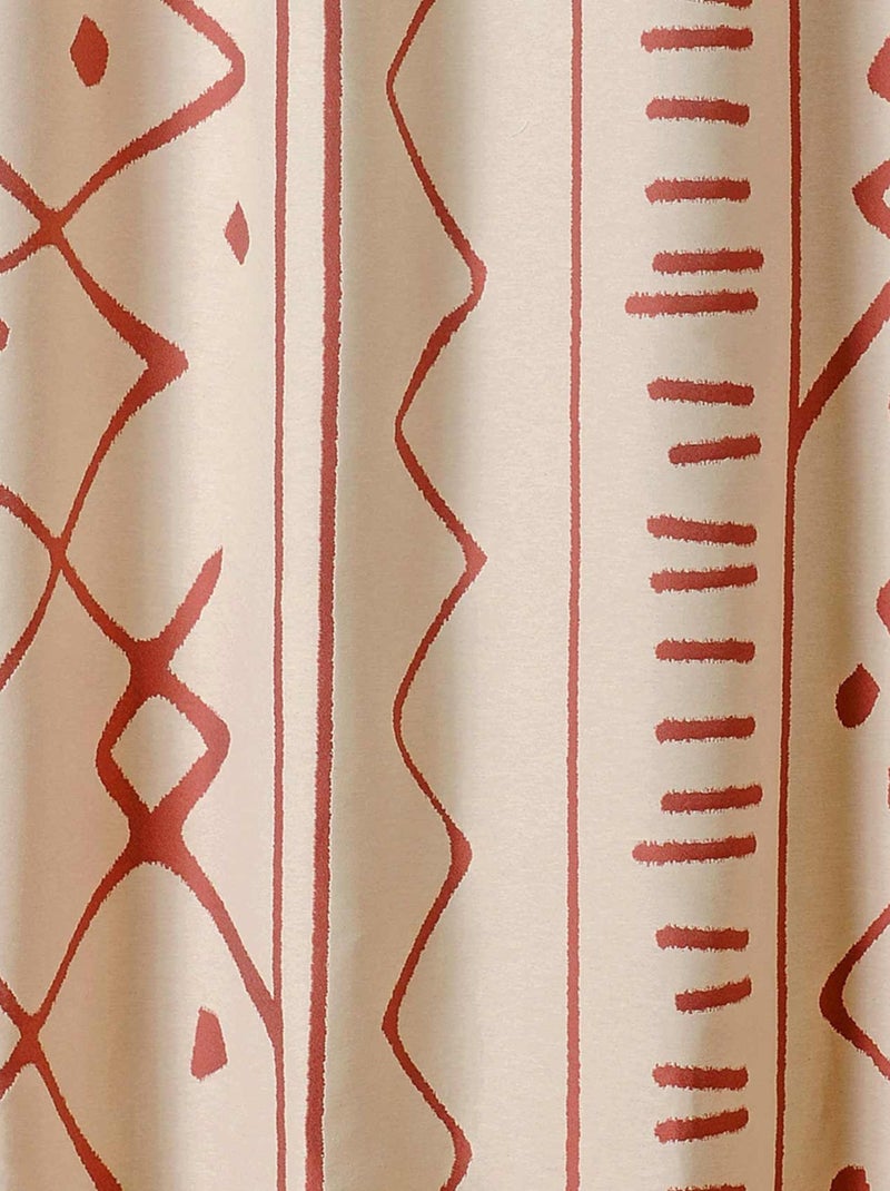 Cortina de ecrã étnica Terracota - Kiabi