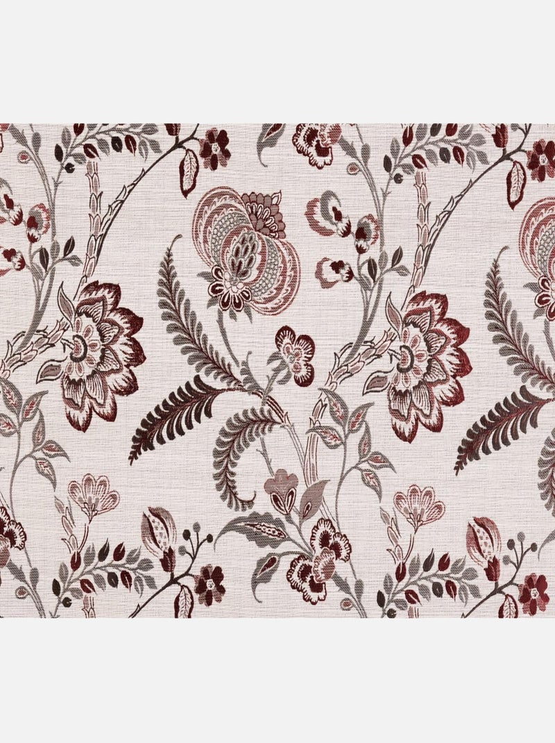 Cortina de ecrã vintage floral Vermelho - Kiabi