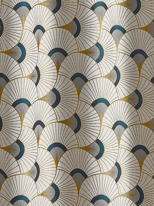 Cortina de estofos em jacquard - Kiabi Cortina de estofos em jacquard - Kiabi