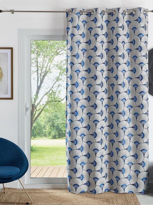 Cortina de estofos em jacquard - Kiabi Cortina de estofos em jacquard - Kiabi