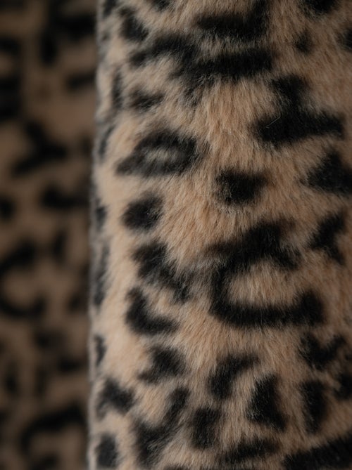 Cortina de imitação de pele de leopardo - Kiabi