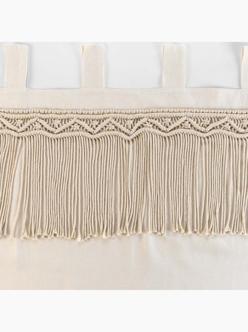 Cortina de laço em macramé - Kiabi Cortina de laço em macramé - Kiabi