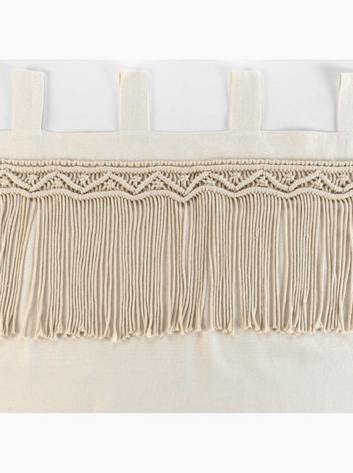 Cortina de laço em macramé - Kiabi Cortina de laço em macramé - Kiabi