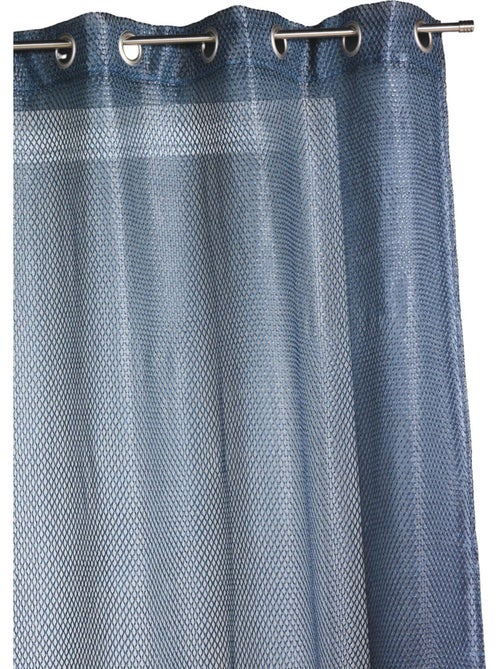 Cortina de organza com efeito de rede - Kiabi
