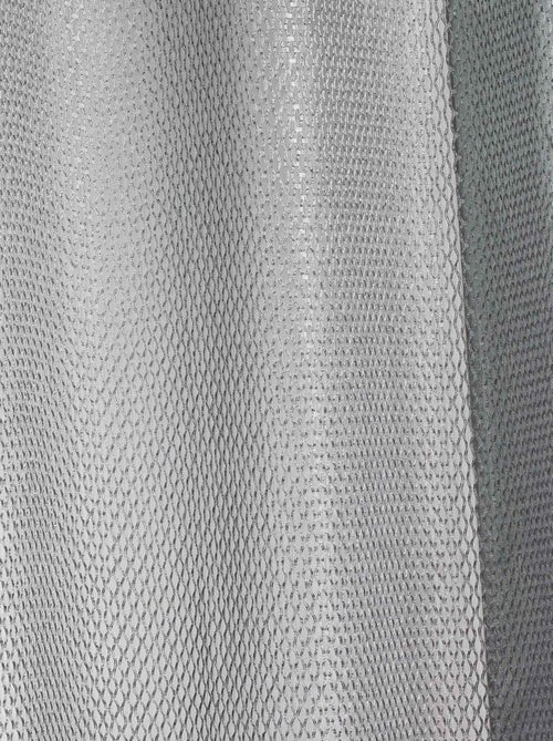 Cortina de organza com efeito de rede - Kiabi