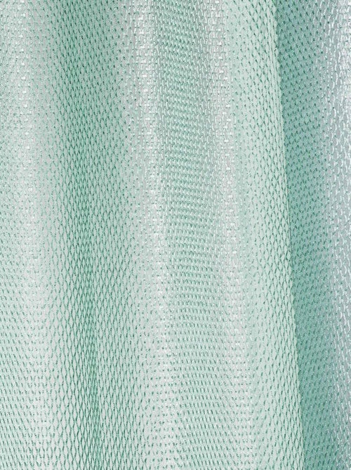 Cortina de organza com efeito de rede - Kiabi