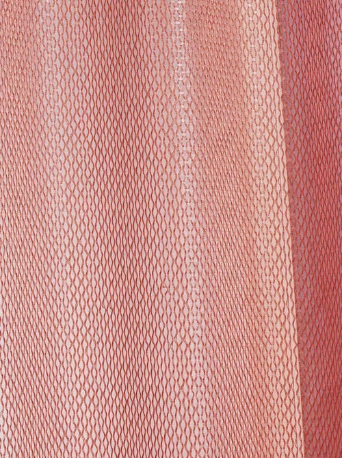 Cortina de organza com efeito de rede - Kiabi