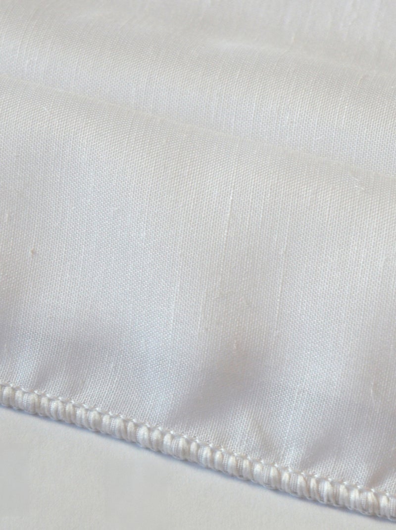 Cortina de poliéster com baixo teor de chumbo Branco - Kiabi