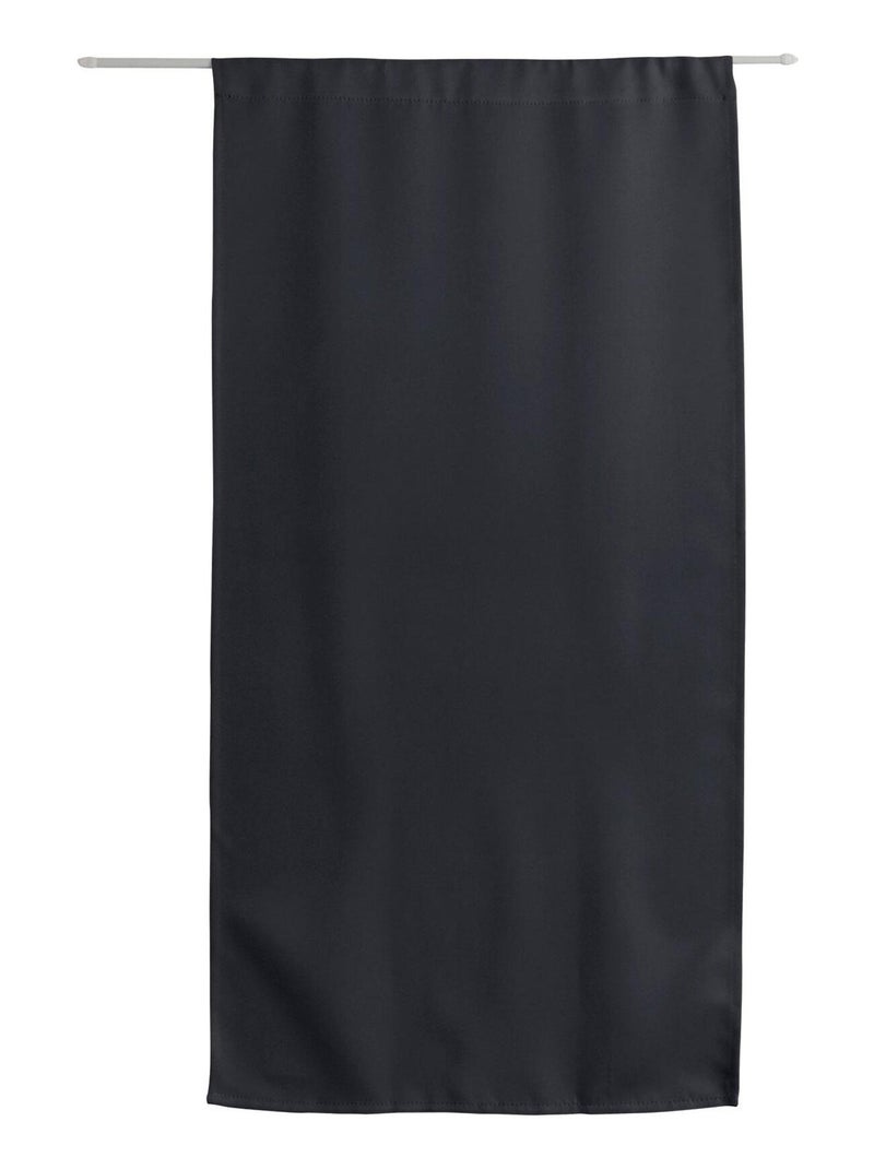Cortina de porta blackout Cinza escuro - Kiabi