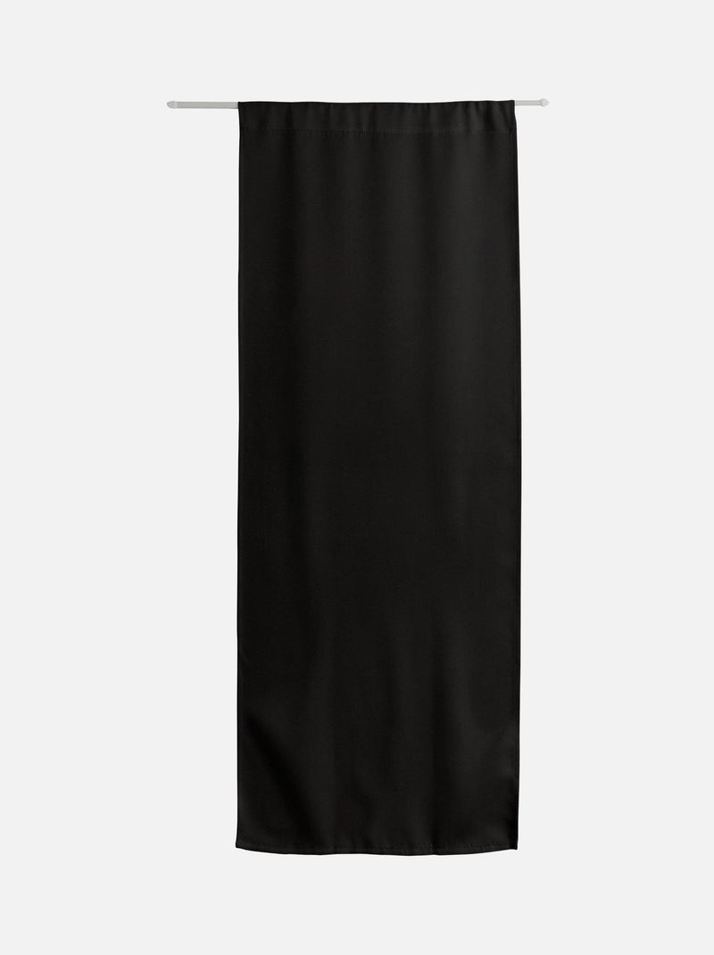 Cortina de porta blackout Preto - Kiabi
