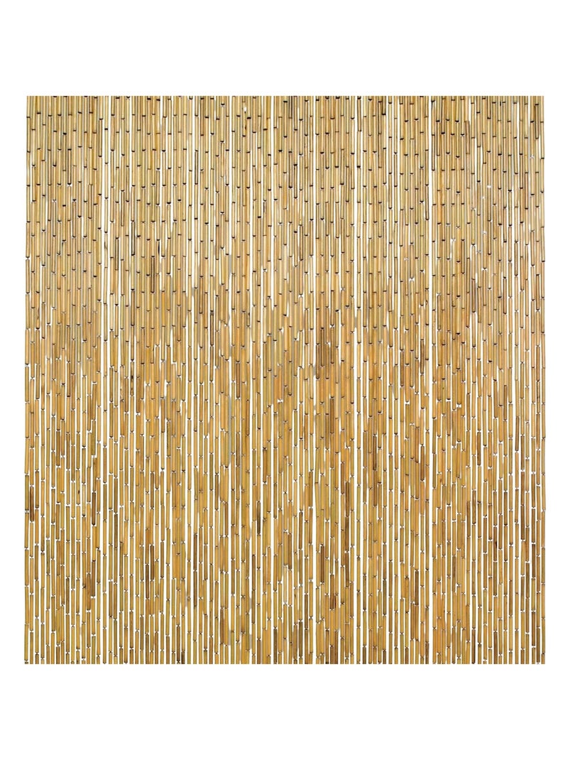 Cortina de varas de bambu envernizado Madeira natural - Kiabi