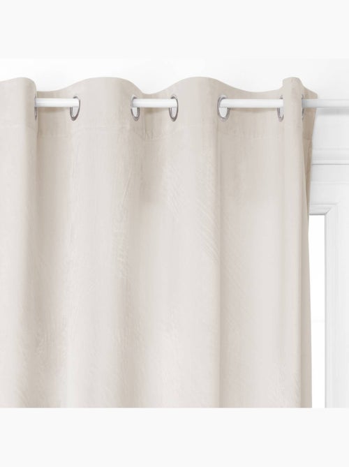 Cortina de veludo blackout - Kiabi