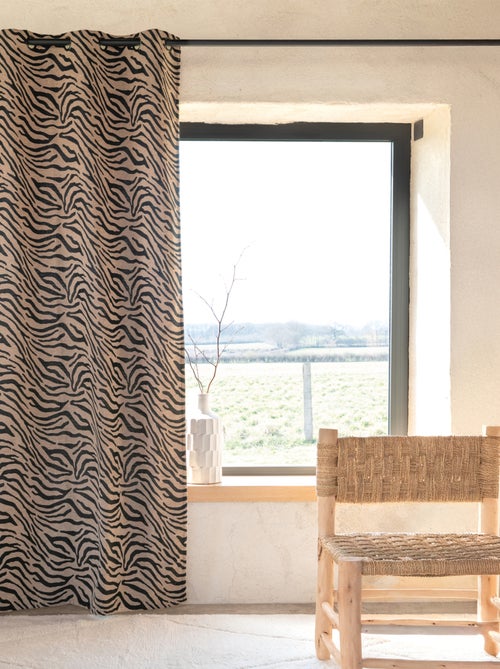 Cortina de zebra jacquard - Kiabi