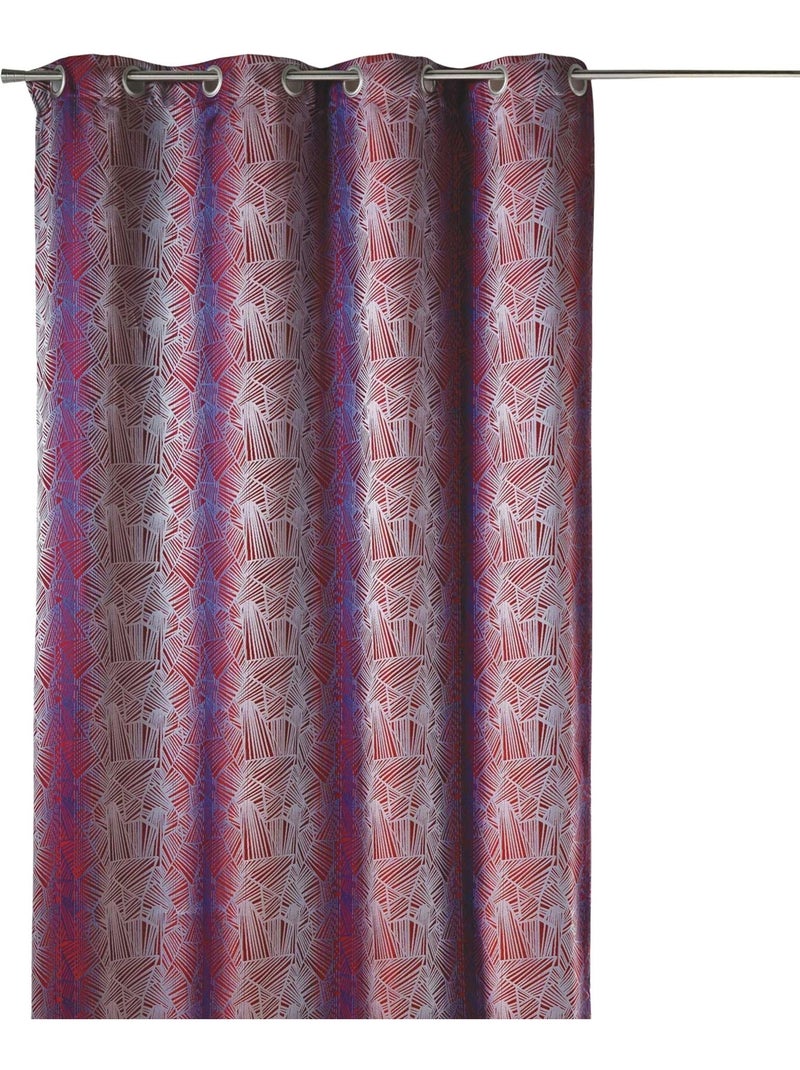 Cortina difusora em jacquard com motivos étnicos Lilás-claro - Kiabi