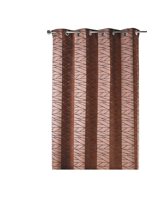 Cortina difusora em jacquard com riscas verticais de design - Kiabi