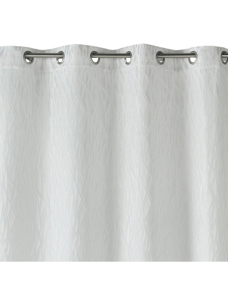 Cortina difusora em jacquard estampado Marfim - Kiabi