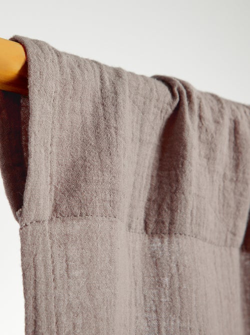 Cortina em gaze de algodão - Kiabi