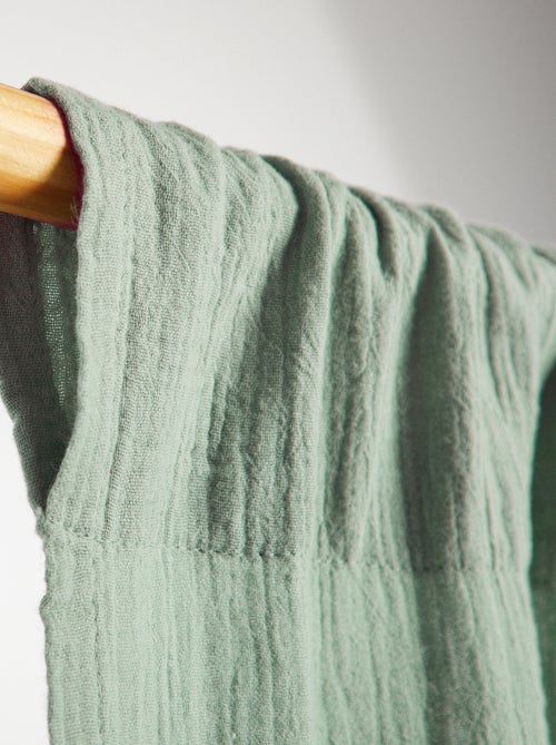 Cortina em gaze de algodão - Kiabi