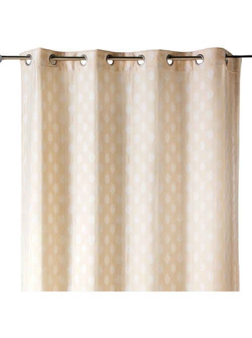 Cortina jacquard com motivos arredondados, de peso - Kiabi Cortina jacquard com motivos arredondados, de peso - Kiabi