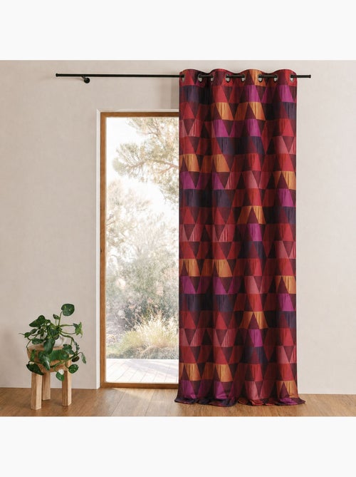 Cortina jacquard triangular - Kiabi